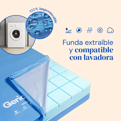 Pack Cama Articulada con Colchón Impermeable Alta resiliencia Origin HR