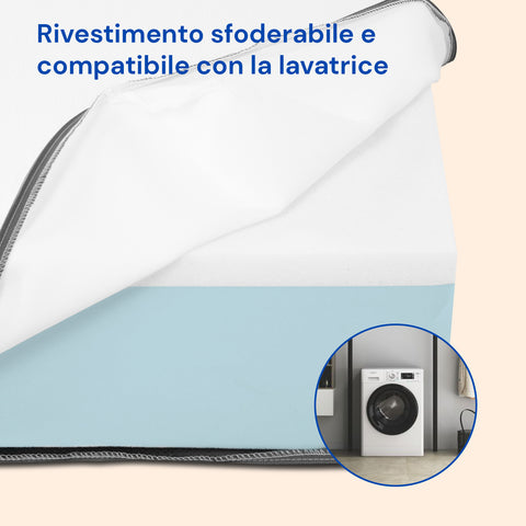 Materasso ortopedico Visco Tencel - 80x200 cm