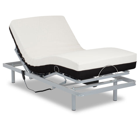 Lit orthopédique avec matelas viscoélastique