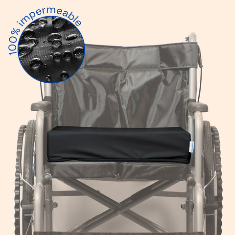 Coussin Anti-Escarres Viscoélastique avec Gel – Ergonomique, Imperméable & Respirant (42x42x8 cm)