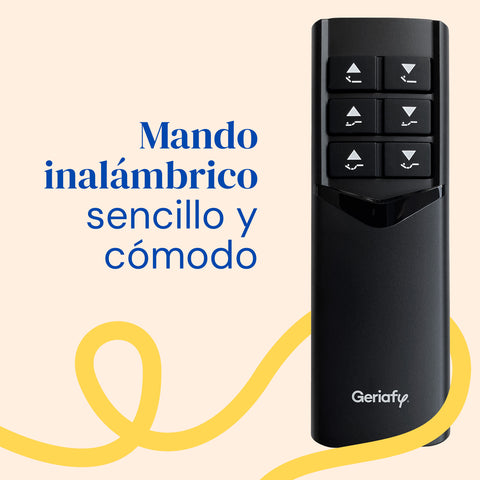 Cama Articulada Compacta con barandillas | Mando Inalámbrico - 80x200 cm