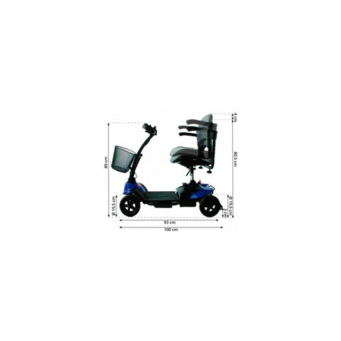 Scooter pour la Vierge handicapée