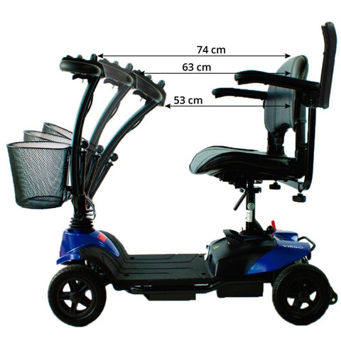 Scooter pour la Vierge handicapée