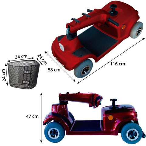 Scooter pour le piscine handicapé