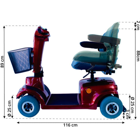 Scooter pour le piscine handicapé