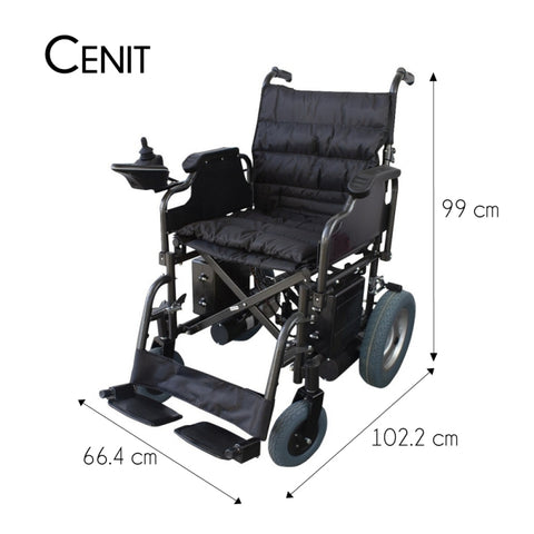 Sedia a Rotelle Elettrica Pieghevole Cenit