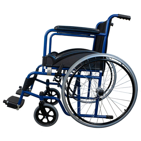 Sedia a rotelle autopropulsabile - Colore blu